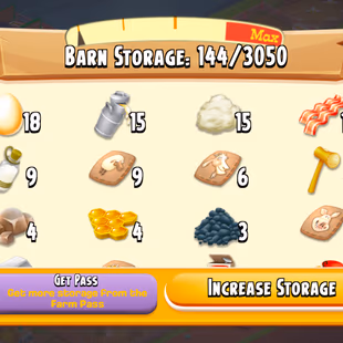 [FLASH SALE] 😁 SUPERB HAYDAY ACC| LEVEL 52 |3K BARN STORAGE| 825 SILO STORAGE| 133 GEMS | 1.4M COINS|INSTANT DELIVERY🚚 - Image 3