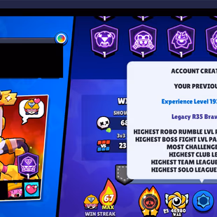 🌟3 MASTERS 2024🌟TROPHY TITAN | R35 BR - 20 | 580 SKINS | 94.900 TROPHY | 99 BR | 97 HYPERCHARGED | 99 MAX |82 PRESTIGE - Image 5