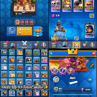 🦄✨[ ESPORTS ]90 ELITES ALL 35 EVOS 121 MAX LOT LEVEL 16 KT16 RARE BADGES OLD EMOTES TOXIC GOBLIN CRY WIZ 67 10K TROPHY - Image 8