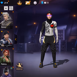 X172|Lvl 64|44 CHARACTER|141 COSTUME(6 MYTHIC)|47 VEHICLE|238 WEAPON(4 EVO+42 MYTHIC)|COBRA MP40 LVL 3|SCORPIO M1014 LVL - Image 4