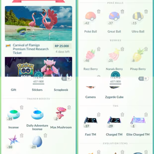 Level 58 | Shiny Background Gimmighoul | 95 Shiny | 112 Legendary | Zygarde | Lunala | Eternatus | 1.8M Stardust   - Image 5