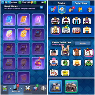 Combo Cr-Coc-bs ✨ 2018 Account ✨ 20989 Trophies | 68 Skins | Mythic Skin | 44 Gems | Instant Delivery - Image 6