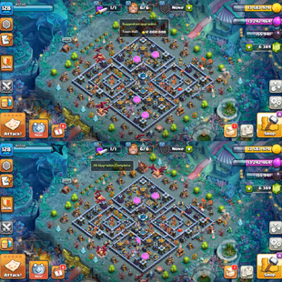 Th13 Full Max [League Queen] [] 6 Epic Max [] Gems 6300 [] Dragon Place Scenary [] XP-128 [] Premium Skins [] BEST-DEAL - Image 1