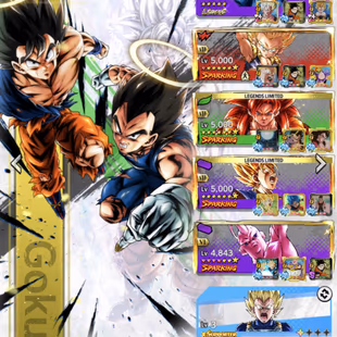 D956-IOS+Android-Meta-LR Super Vegito+8 UL(Super Buu+SS4 Goku+SS4 Vegeta+SS Goku+Cell)+48 Legends+Vip Equipmen+Good Team - Image 5