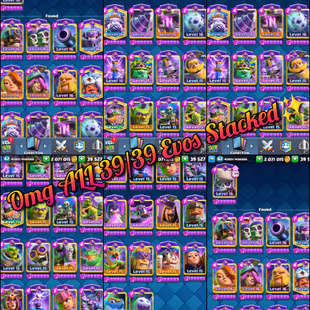 🦄✨[4500 dolIar Invested]XP82 ALL 121 ELITE 39/39 EVOs [40K GEMS] 40 LEVEL 16 HIGH AF 65 TOWER SKINS RARE 300 OLD EMOTE  - Image 1