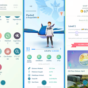 SUPER CHEAP | TEAM MYSTIC | LEVEL 51 | 152 Legendary | 58 Shiny | 14 Perfect | 18 Shadow | 5 Mythic | INSTANT DELIVERY  - Image 1