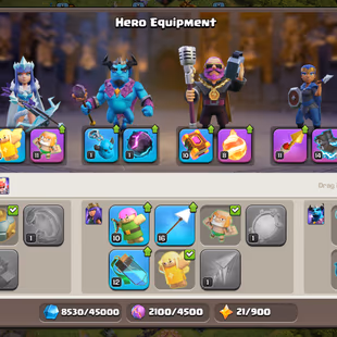 🔥700 CWL MEDALS!XP 171!TH 15 SEMI MAX🔥HEROS:71-80-44-54-30!NC FREE!MAX WALLS!SEMI MAX DEFANCE!STRONG TROOP!BEST DEAL  - Image 7