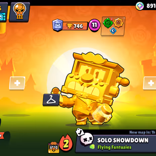  🔥21350 Trophy!2 BUFFY🔥(COLT BULL)  | 85  SKIN  |   15 MAX  |  15  HYPER  | NC-FREE  |  58 BRAWL  |  5 x lvl-10- P24 - Image 1