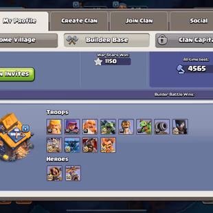 🔥GERMANY LOCAL 💎 TH 18 NEAR MAX - 105-105-73-80-55 HERO - 21 EQUIPMENT MAX - RENAME 500 - BH 10 - INSTANT AVAILABLE  - Image 2