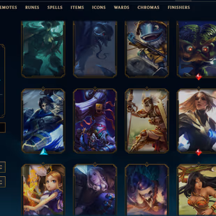 SEVER [ EUW ] - 39 LVL  - BRONZE TFT  - 62 SKINS - 20 CHAMP [ 46616 BE - 796 RP ] - FULL ACCESS  GOOD TFT ACC - Image 8