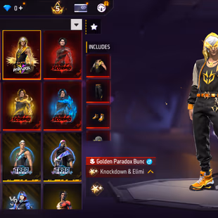 EP301|Lv60|5YearsOld|BooyahPassS678|65Char|244Costume|2LEGENDARYBUNDLE(Dark Paradox, Scorpio Void, Scorpio Void)|251Weap - Image 5