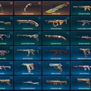 VALORANT | 3 Knifes | 49 skins | 208 LVL | Full access | Warranty | Gift - Image 2