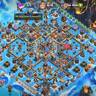 45X SKINS/SETS 🎄 TH18 FULLY MAX 🎄 34/35X MAX EQUIPMENT | LEGEND RANK | 18.3K LEGED CUPS | HERO ALL MAX | BH MAX| 271XP - Image 2