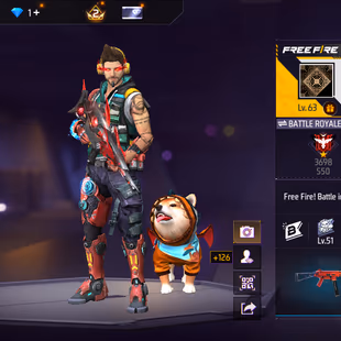 RARE Season 8 With scar max // Old rank t-shirt  - Image 1