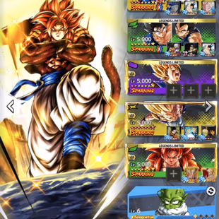 D981-IOS+Android-Vip Fusion-GT+LR Super Vegito+8 ULTRA+58 Legends+Good Zenkai+Vip Equipment+SS2 Gohan+Zamasu Red - Image 5