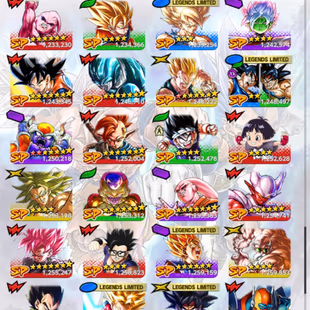 D853-IOS+Android-Good Acc-9 UL(SS4 Vegeta+SS4 Gogeta+Zamasu+SS Goku+Frieza+Majin)+31 Legends+Good Equipment+Good Team GT - Image 8