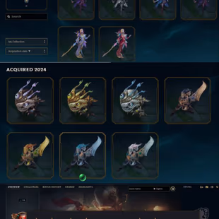 EUW - Silver 2 - 27 Skin - Level 94 - OE 658 - BE 20.5k - RP 35 - Champion 68 - 8 Shards - 1 Legendary 5 Epic - Code1333 - Image 2