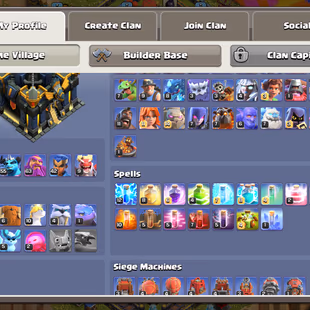 Scenery Account || Xp-229 || Th17 || High Defense || High Equipment || Heroes 91-91-55-63-42 || 6 Builders - Image 3