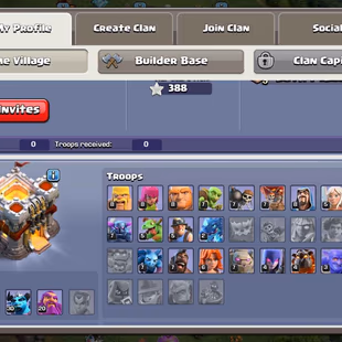 🔥FULLY MAX TH-11🔥[7EPIC-S.BALL-F.BALL-D.CROWN] | HERO-50-50-30-20 | RENAME FREE | LOW PRICE  - Image 5