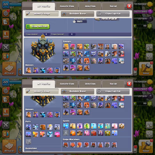 🔥PREMIUM TH-17🔥XP-221! 6X EPIC EQUIPMENTS! HEROES:-76-94-66-61-40! 10X PETS! FAST DELIVERY - Image 3