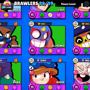 BEST OFFER 🎄 69.3K TROPHY 🎄 99/99X BRAWLER | 65X MAX | 50X HYPER | 370X SKINS | 23K 3V3 WINS | DELIVERY INSTANTLY  - Image 4