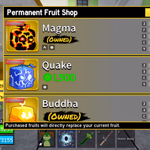 Lvl 1630 Blox Fruits Acc | 5 PERMS (Portal, Mammoth, Buddha, Magma) | Dark Blade | Shark V3 | Dragon Breath - Image 8