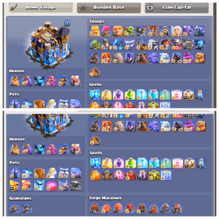 TH 18 Max Almost || TH 18 || Townhall 18 Max || High Helper levels || Good Equipments || Th18 max || Cheap th18 || Max - Image 2