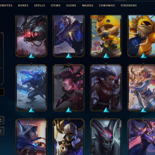 SEVER [ LAS ] -548 LVL  - PLAT III - 333 SKINS - FULL CHAMP [ 98230 BE - 14 RP ] - FULL ACCESS - Image 8