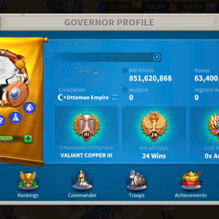 All Platform - 63M - Vip 15 - 10 Commanders - 39 Passport - 298 Gold Heads - 2 Farm - 1 Skin Houses - Image 3