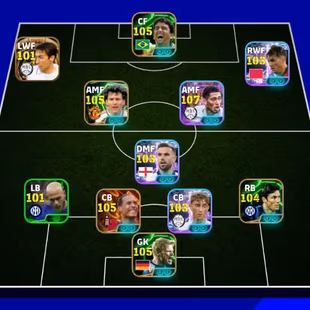 3196-Straight|Bellingham-107|Van dijk-105|Bryan Robson-105|Bebeto-105|Brahim Diaz-103|Henderson-103|Zanetti-104|Raul - Image 1