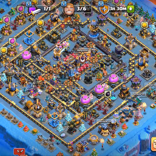 🔥43.000 GEMS 💎 TOWNHALL 18 [] HOLY STACKED OBSTACLES [] MANY HERO SKINS [] 2015 XMAS [] RENAME AVAILABLE  - Image 3