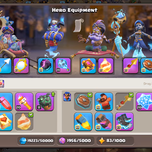 [F1] RAREST DESERT DAY SKIN SET | 6X HEROES MAXED | TH-18 MAX DEFENCE | WALLS MAX | 7 EPIC MAX 5 LVL 20 | DISCOUNT SHOP - Image 7