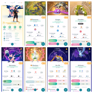 🎯 LEVEL 70 STACKED ACCOUNT 2016 👹|  249 LEGENDARY |  560 SHINY |  SHINY LEGENDARY 28 |  SHINY MYTHICAL 6 | - Image 2