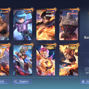 MM308|Lv102|542Skin|MEGACOLLECTORIII|2LEGEND|3KOF|3ASPIRANTS|GOJO|2NARUTO|ALLSTAR Moskov|METROZERO Roger|4COLLECTOR - Image 2