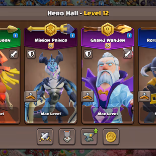 💜16/16 EPIC MAXED💜[TH18] LEAGUE SKINS FULL SET WITH MAP || GLOBAL 102 RANK || 5 HERO MAX || ALL TROPS MAX || 12x MAP  - Image 5