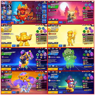 LEGENDARY 2 SOLO PL | 2x MASTERS | 28500 TROPHIES | 3 TRUE GOLD SKINS [CROW, SURGE, AMBER] | 335 TOTAL SKINS  - Image 3