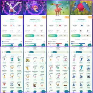 Level 54 Mystic Rare Stacked | 336 Legendary : 158 Shiny : 39 Shiny Legend | Many Rare Pokemons : 20M EXP | Perfect Valu - Image 4