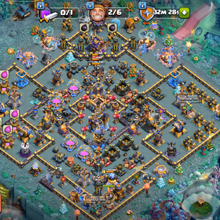 🔥15x sceneries🔥 || 66 Skins || Th18 || Xp-266 || High Epic Equipment || 6 Builders || NC 1k Gems || Almost Max - Image 1