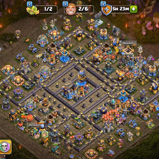 🔥[6 EPIC EQUIPMENT MAX]🔥TH 18 MAX || BK 105 AQ 105 MP 95 GW 80 RC 55 || BUILDER BASE ALMOST MAX || 4 HERO SKIN - Image 3