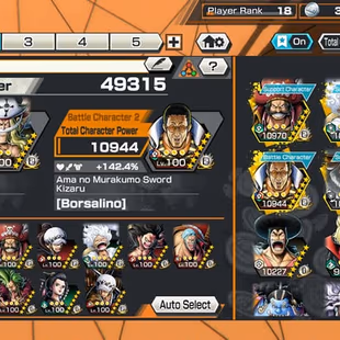[3902] [IOS+ANDROID] 5 EX MAX - Kizaru + Saturn + Whitebeard + Luffy + Roger, Support 142 , Good Medal Price - Image 8