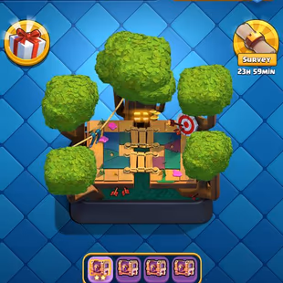 4.3k Cups / lvl 23 / Mega Knight deck / 10 evolutions / 407 gems / 8 emoji / read description - Image 2