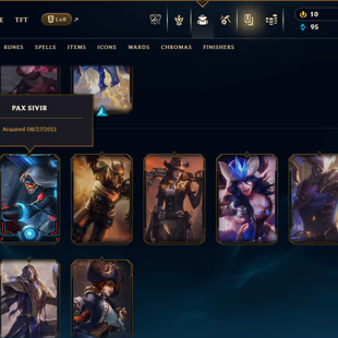 [NA] Pax Sivir/Neo Pax Sivir/Victorious Aatrox/Lucian + Level 51 - Image 1