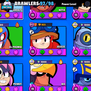 BEST OFFER 🎄 70.3K TROPHY 🎄 97/98- BRAWLER | 37X MAX BRAWLER | 21X HYPER BRAWLER | 210X SKINS | INSTANT DELIVERY  - Image 4