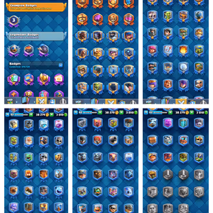 🔥3010 Gems🔥22 Cards Lv15! 18 Evo! 10539 Trophy! Level 62! KT Level 15! 84 Old Emote! 129 Badges! - Image 5
