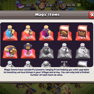🔥AWESOME TH 18🔥XP 239-[ 7 EPIC EQUIPMENT MAX BP 20-HERO 100-105-76-50-DARK DEFENSE-NC YES-BEST DEAL - Image 8