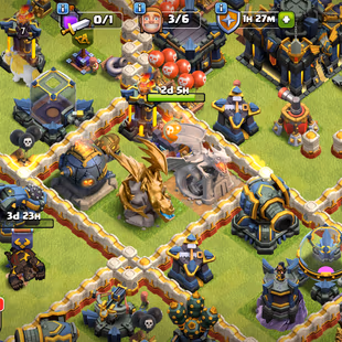 🔥TH 17 ALMOST MAX🔥XP 191-HERO 98-100-75-50-12-EPIC FB[MAX] EB[MAX] GG 26 FA 23 RS 23 SB 20-NC YES-DEFENSE MAX-BEST - Image 3