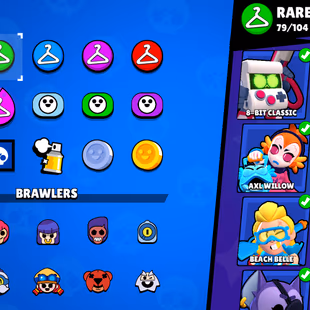 BEST OFFER 🎄 70.3K TROPHY 🎄 97/98- BRAWLER | 37X MAX BRAWLER | 21X HYPER BRAWLER | 210X SKINS | INSTANT DELIVERY  - Image 8