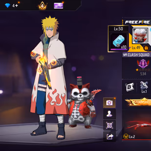 X161|Lvl 49|AKATSUKI TITLE|38 CHARACTER|51 COSTUME(8 MYTHIC)|103 WEAPON(2 EVO+21 MYTHIC)|SCORPIO M1014 LVL 2|MAJESTIC WO - Image 3
