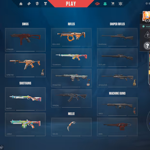 🌍NA | 17 Skins | 1 Knives | Velocity Karambit | RGX 11z Pro🌀 & Reaver Vandal | Oni Phantom | 5.7K VP Spent - Image 6