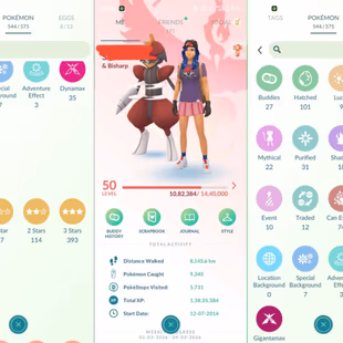 🔥2019 SHINY LEGENDARY GROUDON n LUGIA 💎 SHINY GMAX SBG BLASTOISE [] OLD 2017 SHINIES [] 8 SL [] LEVEL 50 [] RARE - Image 2